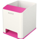 Pliiatsitops Sound Pen Holder Leitz WOW Dual metallik roosa