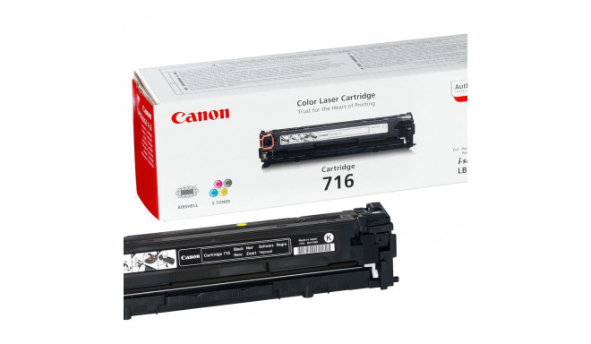 Canon tooner 716Bk LBP-5050n MF8030cn/MF8040Cn/MF8050cn/MF8080Cw 2300 pages, black