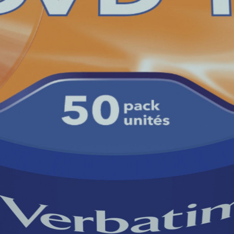 DVD-R Verbatim 4,7GB 120min 16x Cake 50, Advanced AZO+ Protection, Recordable, 50 toorikut tornis