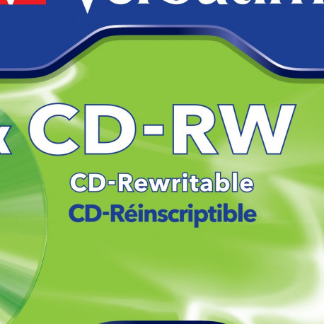 CD-RW Verbatim 700MB 80min 12x Jewel, HighSpeed, SERL Protection, 1 toorik tavakarbis