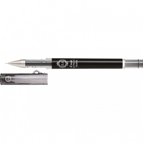 Geelpliiats Pilot G-TEC-C Maica , must, 0,4 mm, joon 0,2mm