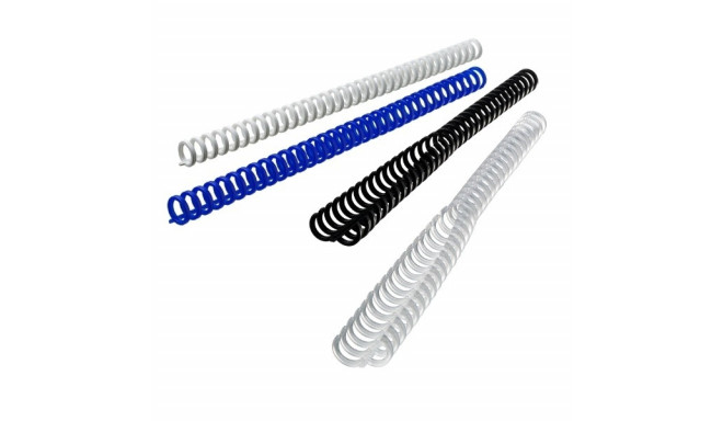 Köitespiraal plast 3:1, 8mm, matt läbipaistev, sobib ClickMan seadmetele (1tk - pakis 50tk)