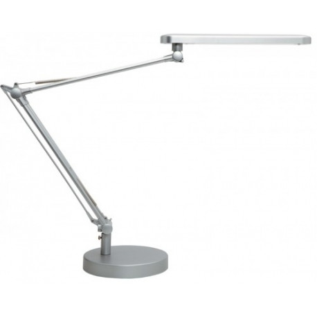 Valgusti UNILUX Mamboled, integreeritud LED lamp 5,6W, 3000K, 460lm /alus+klamber, hõbehall