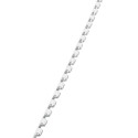Köitespiraal 6mm valge, max 25 lehele plastik, GBC BindingComb White 21R6mm