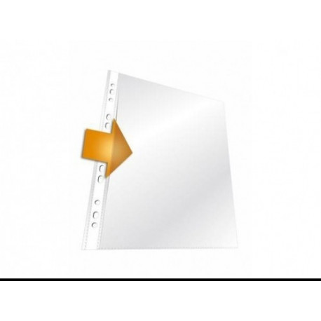 Kiletasku C-tasku A4 köidetav 85my matt 100tk /pk, Esselte.