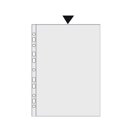 Kiletasku U-tasku A4 köidetav 0,08mm matt 100tk./pakis Nordic Office