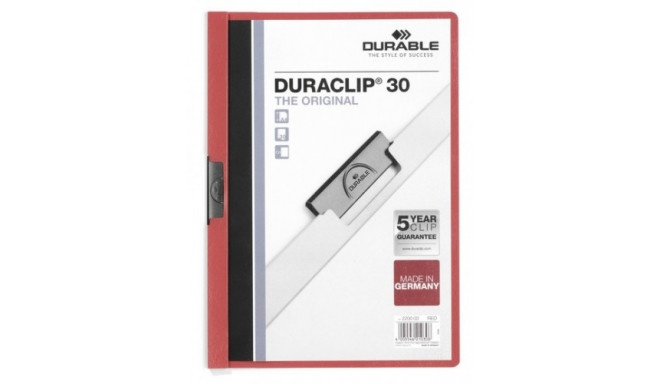 Kiillukuga kaaned Duraclip 30,punane