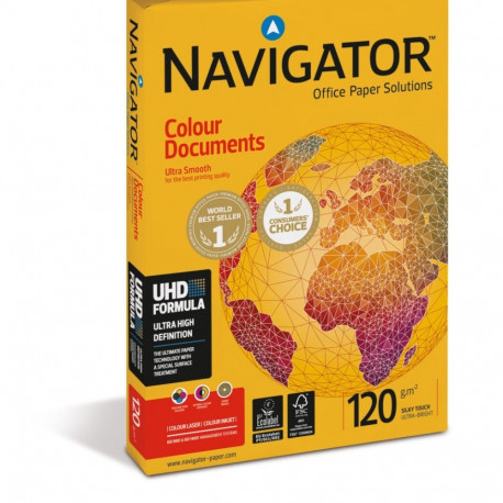 Koopiapaber A4 120g Navigator ColourDocuments 250lehte/pk