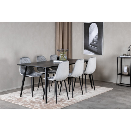 Söögitoa komplekt Dipp&Polar 6 tooli