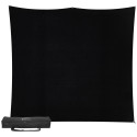 Westcott X Drop Pro Kreukbestendige Achtergrond Kit   Rich Black (8' x 8')