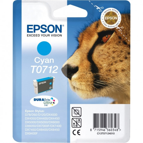 Epson tint T0712, tsüaan