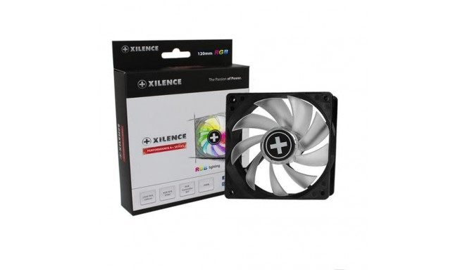 Xilence XPF120RGB-SET Computer case Fan 12 cm Black