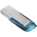 SanDisk Ultra Flair USB flash drive 128 GB USB Type-A 3.2 Gen 1 (3.1 Gen 1) Blue, Silver