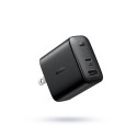 AUKEY PA-F3S mobile device charger Universal Black AC Fast charging Indoor