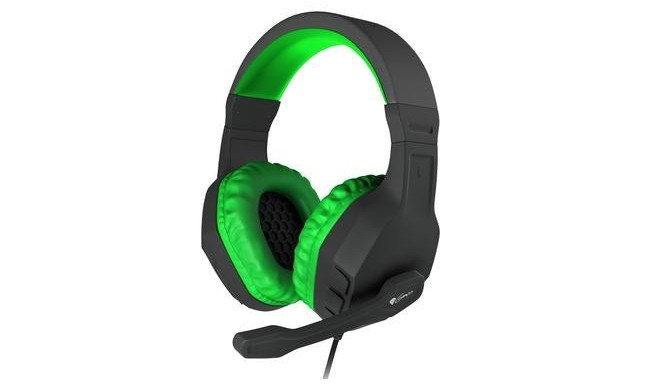 GENESIS Argon 200 Headset Wired Head-band Gaming Black, Green