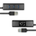 Axagon HUE-S2BP interface hub USB 3.2 Gen 1 (3.1 Gen 1) Type-A 5000 Mbit/s Black