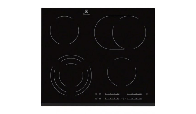 Electrolux EHF6547FXK hob Black Built-in 4 zone(s)