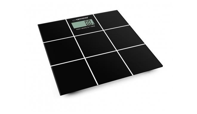 Esperanza EBS004 personal scale Rectangle Black Electronic personal scale
