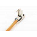 Digitus CAT 6A Field Termination Plug, STP with dust cap, bend relief