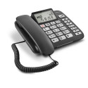 Gigaset DL580 telephone Analog telephone Caller ID Black