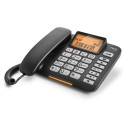 Gigaset DL580 telephone Analog telephone Caller ID Black