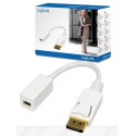 LogiLink Adapter DisplayPort / Mini DisplayPort White