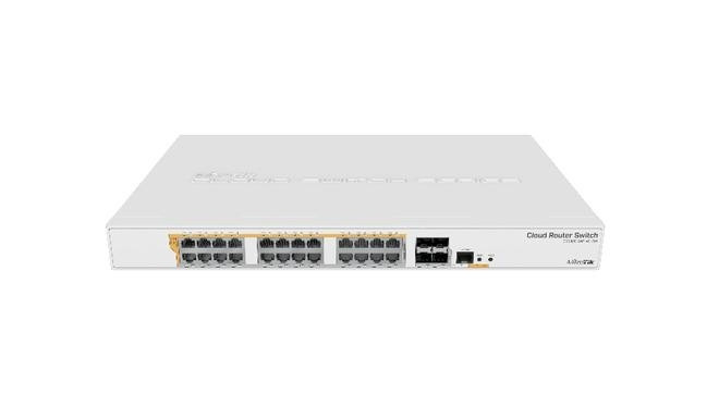 Mikrotik CRS328-24P-4S+RM network switch Managed L2/L3 Gigabit Ethernet (10/100/1000) Power over Eth