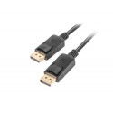 Lanberg CA-DPDP-10CC-0030-BK DisplayPort cable 3 m Black