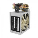 Qoltec ATX 505W WIND power supply unit 20+4 pin ATX Grey