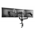 Deltaco ARM-0352 monitor mount / stand 68.6 cm (27") Black Desk