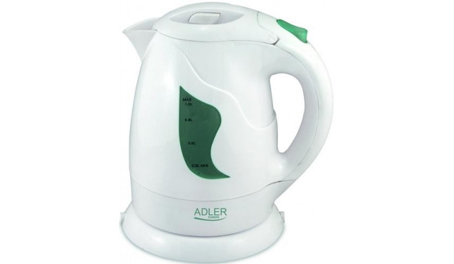 Adler AD 08 w electric kettle 1 L 850 W White