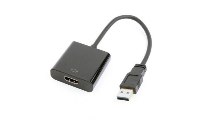 Gembird A-USB3-HDMI-02 USB graphics adapter 1920 x 1080 pixels Black