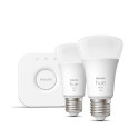 Philips Hue White Starter kit: 2 E27 smart bulbs (1100)
