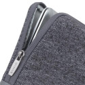 Rivacase 7903 notebook case 33.8 cm (13.3") Sleeve case Grey