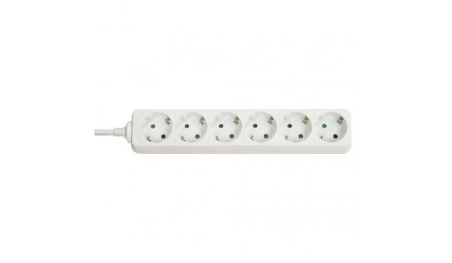 Lindy 73102 power extension 6 AC outlet(s) Indoor White