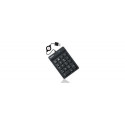 KeySonic ACK-118BK numeric keypad Universal USB Black