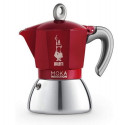 Bialetti Moka Induktion Moka pot 0.28 L Red, Stainless steel