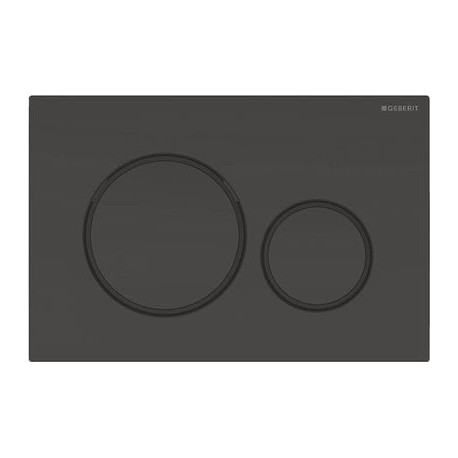 Geberit Sigma 20 tualetipoti loputusplaat, must läikiv (115882DW1)