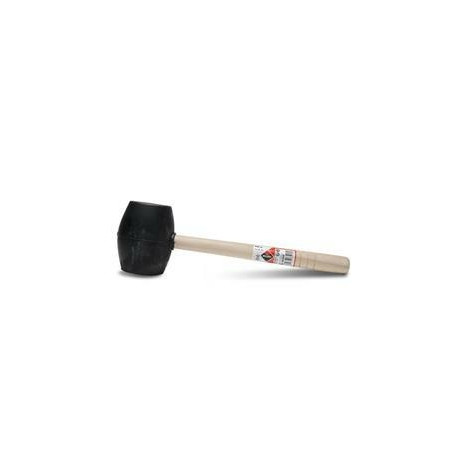 RUBI RUBBER HAMMER BLACK SOFT 500g....