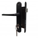 MORT LOCK 72MM+HANDLE OGLE BLACK