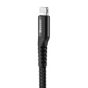 Baseus Fish Eye Spring Data Cable with Nylon Wire USB | Lightning 1M 2A black (CALSR-01)