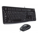LOGITECH MK120 corded Desktop black USB - EER