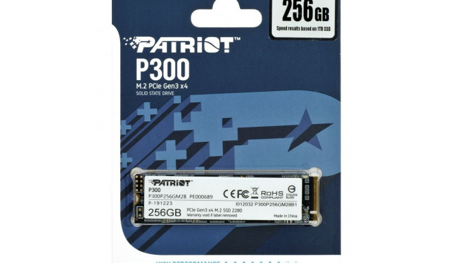 Kõvaketas Patriot Memory P300P256GM28 256 GB SSD