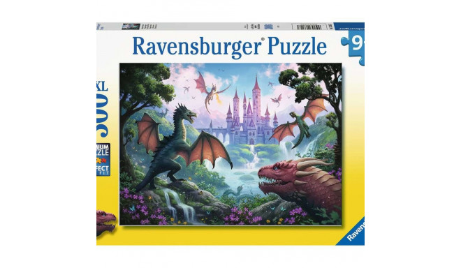 Pusle Ravensburger 13356 The Dragon's Wrath XXL 300 Tükid, osad