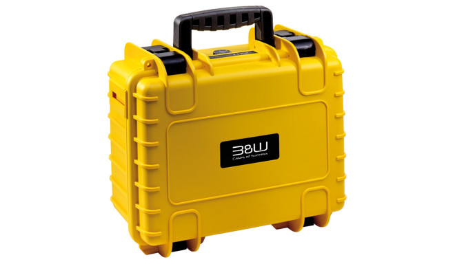 B&W Drohnen Case Type 3000 yellow for DJI Air 3