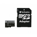 Mälukaart Secure Digital Verbatim MicroSDXC 512GB Pro, A2 app class, UHS-3 U3, r100MB/sec w90MB/sec 