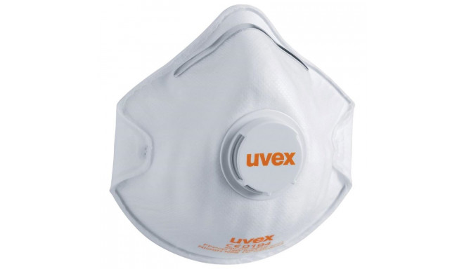 Face mask silv-Air classic 2210 FFP 2, preformed mask with valve, white, 3 pcs retail pack