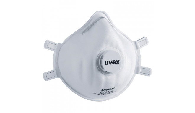 Respiraator Uvex silv-Air classic 2310 FFP 3, eelvormitud klapiga,valge, 3 tk pakis