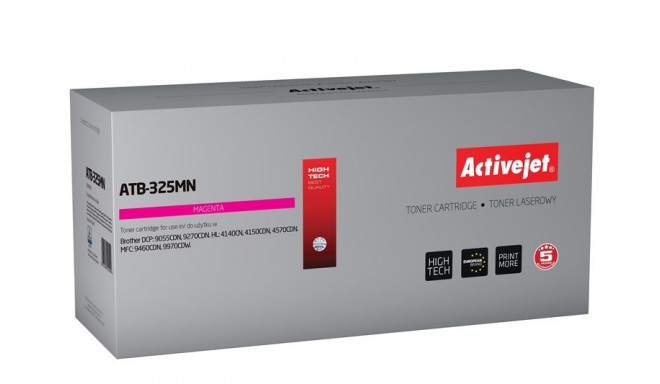 Activejet ATB-325MN tooner (asendus Brother TN-325M; Supreme; 3 500 lehekülge; magenta)