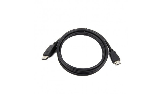 Gembird CC-DP-HDMI-10M DisplayPort–HDMI kaabel (mitte kahesuunaline), 10 m, must